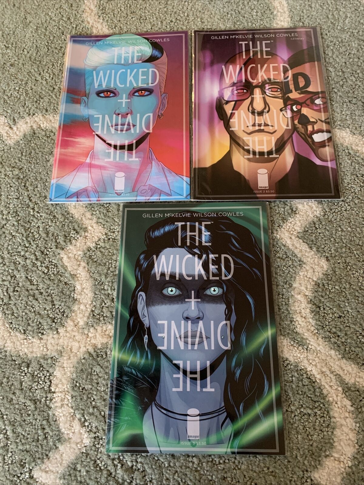 The Wicked + The Divine #1 -#3 Variant Image Comics PERFECT BAGGED