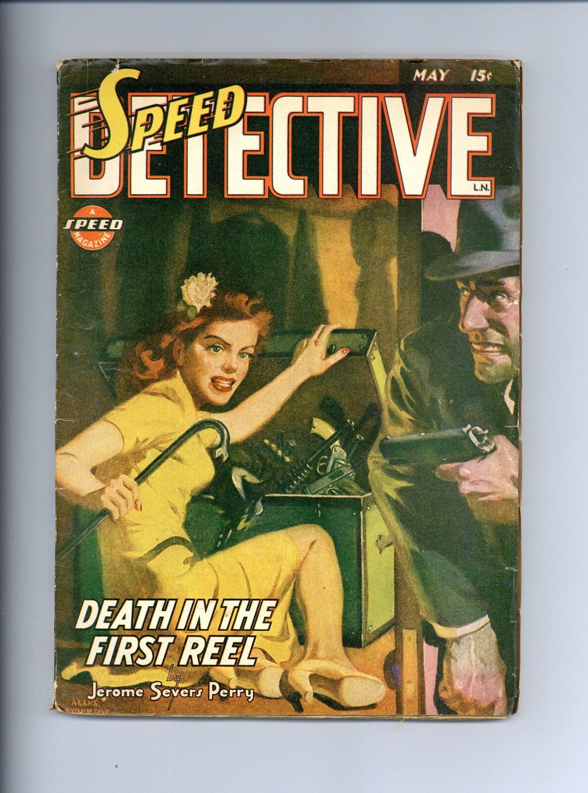 Speed Detective Pulp May 1944 Vol. 3 #1 VG/FN 5.0