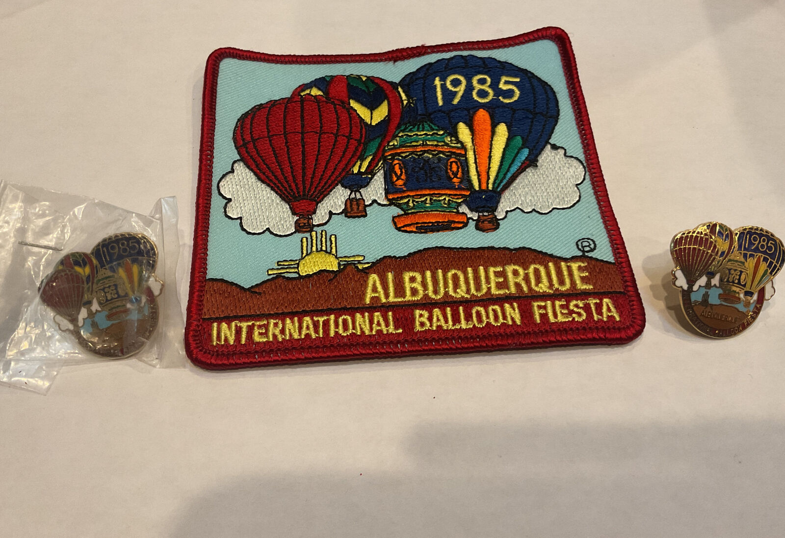 1985 Official AIBF  International Balloon Fiesta Patch 4\