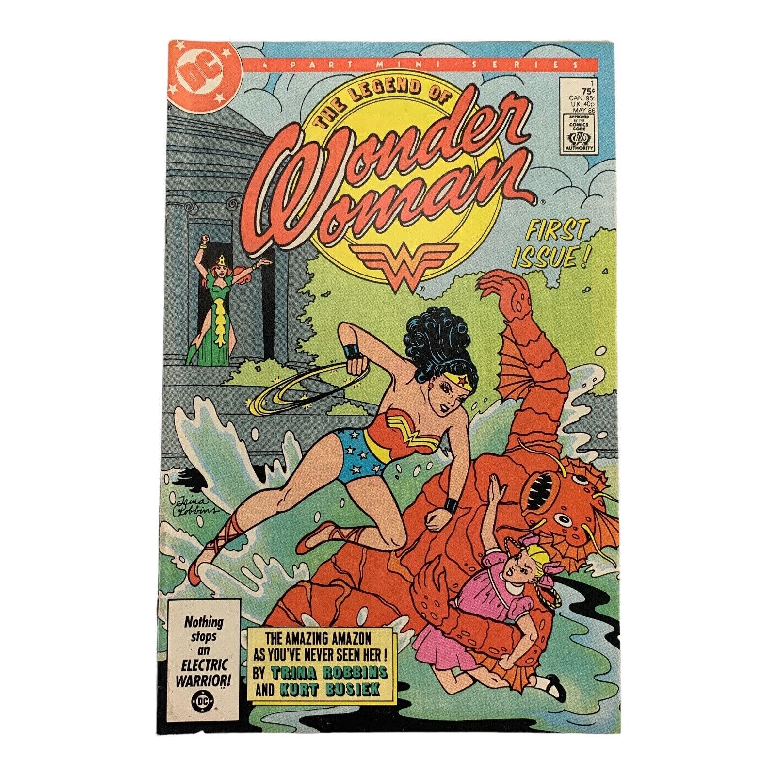 The Legend of Wonder Woman #1 (1986) Comic Book DC Comics