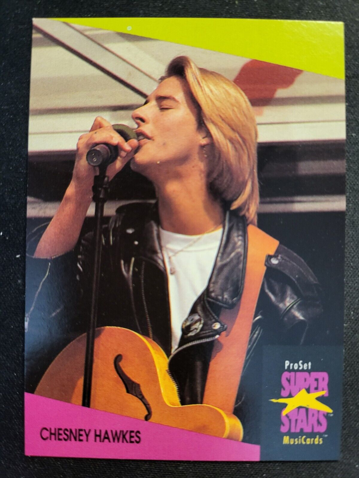 1991 Pro Set MusiCards UK Chesney Hawkes RC Card #56