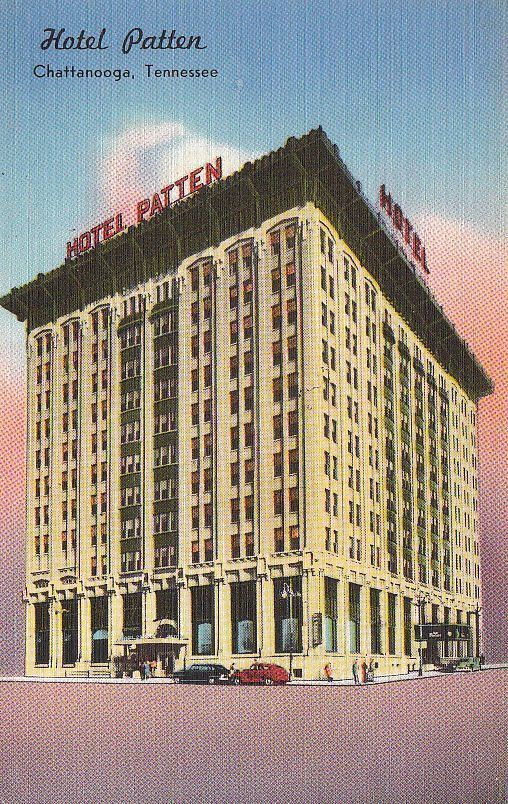  Postcard Hotel Patten Chattanooga Tennessee 