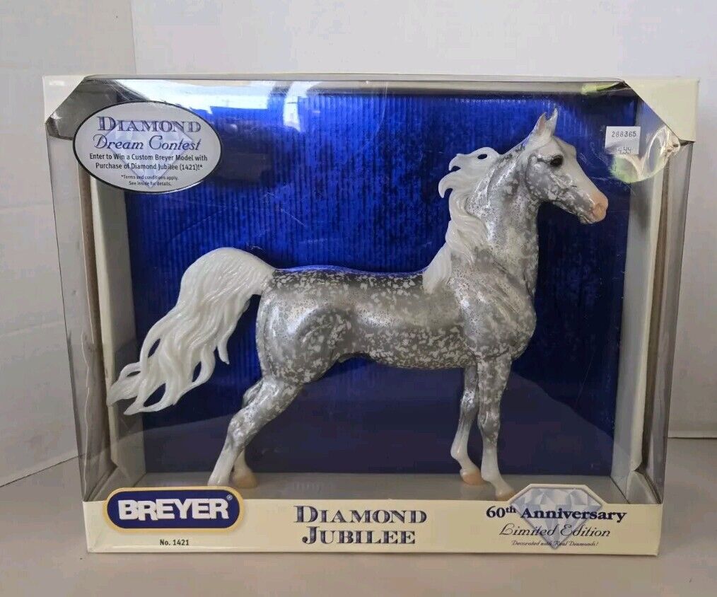 Breyer Horse #1421 Diamond Jubilee 2010 60th Anniversary LE W Box