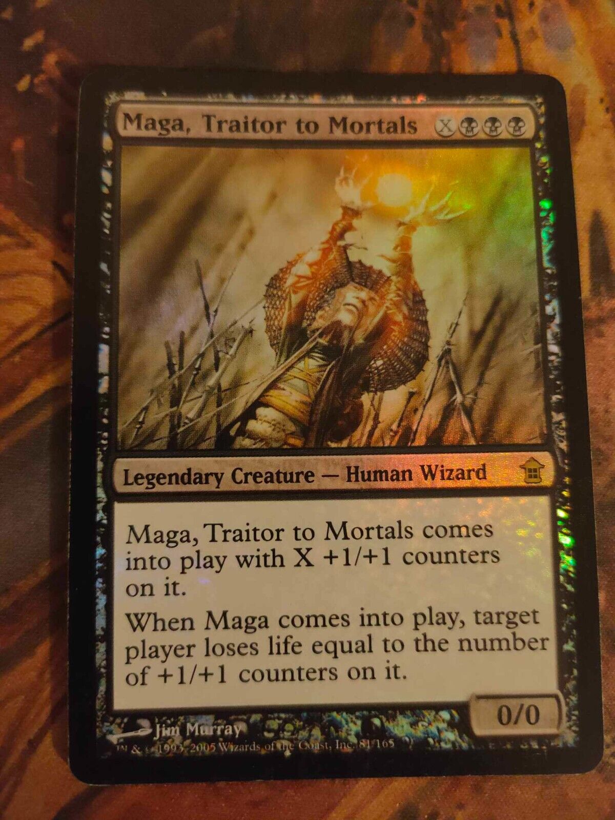 Maga, Traitor to Mortals FOIL - Saviors of Kamigawa - Lightly Played MTG Card