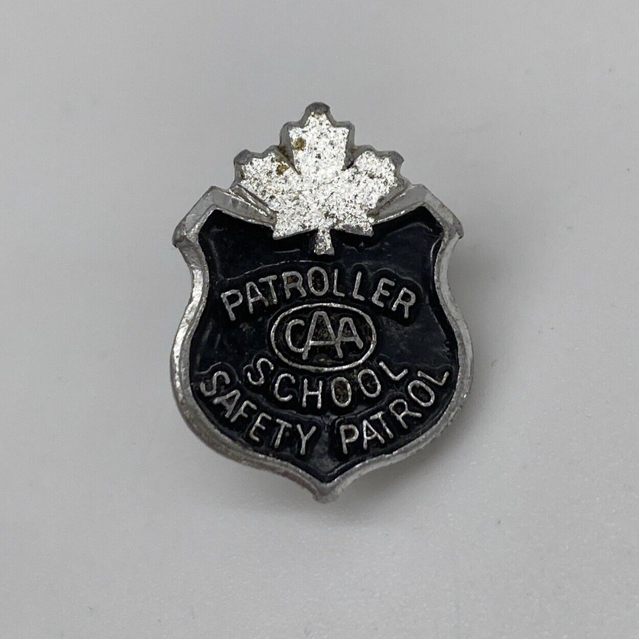 Vintage CAA Patrolman School Safety Patrol Lapel Hat Pin