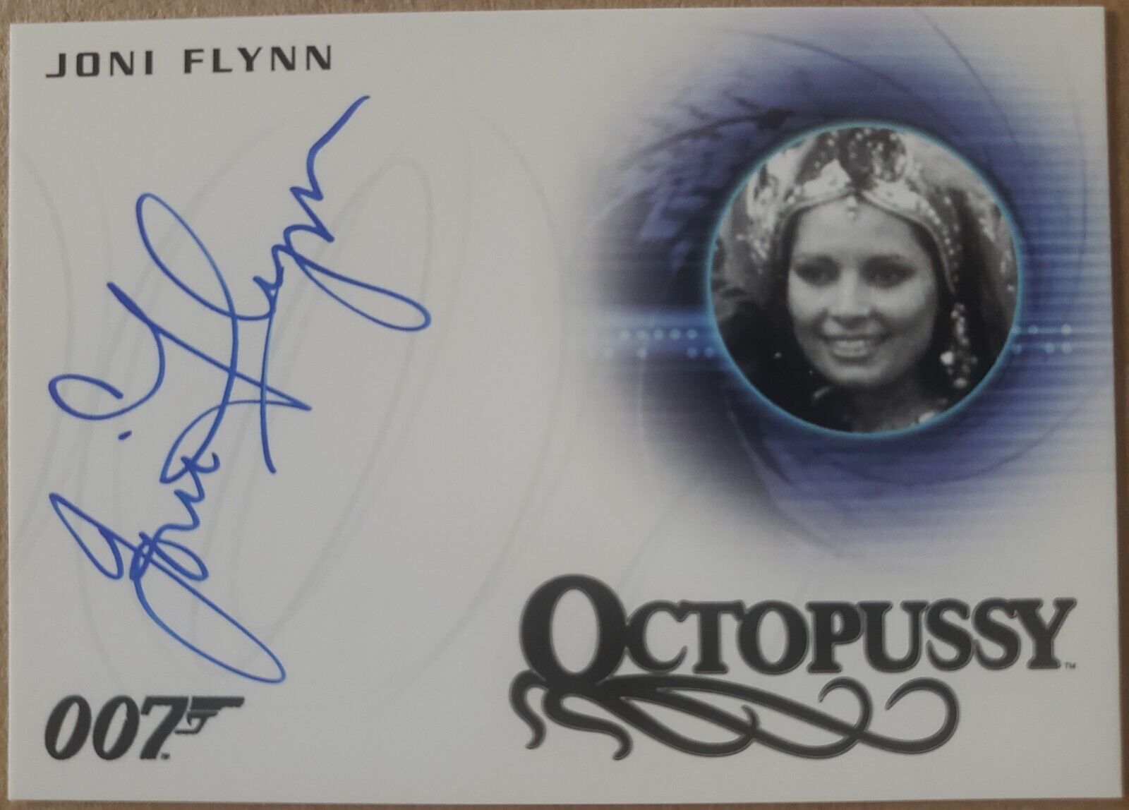 2015 James Bond Archives Joni Flynn as Octopussy Girl Auto Autograph #A264