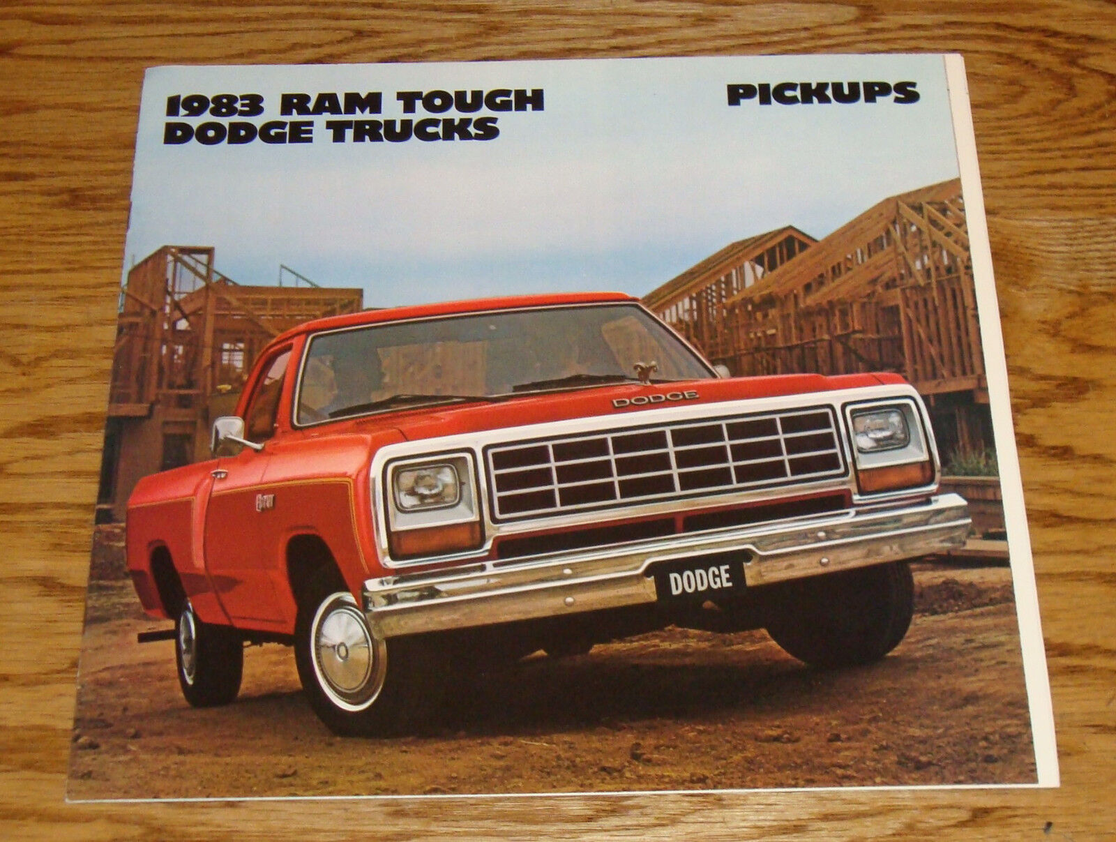 Original 1983 Dodge Pickup Truck Sales Brochure 83 Ram D W 150 250 350 