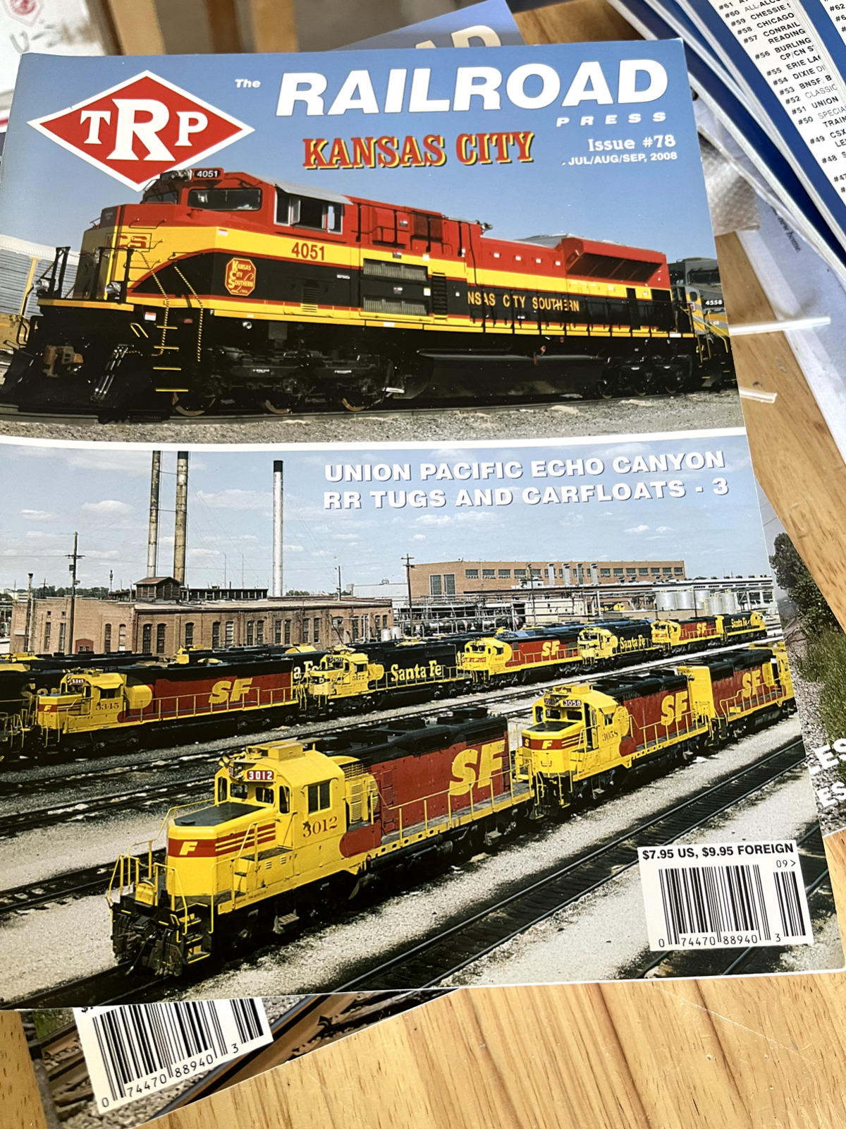 Union Pacific Echo Canyon -  Railroad Press Magazine Jul/Aug/ Sep 2008  Issue 78