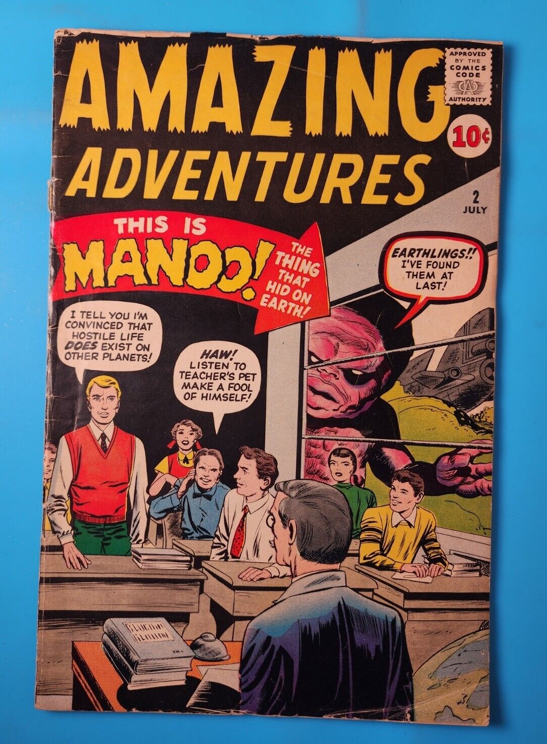 Amazing Adventures (1961) #2 Jack Kirby Cover and Art 2nd Dr. Droom
