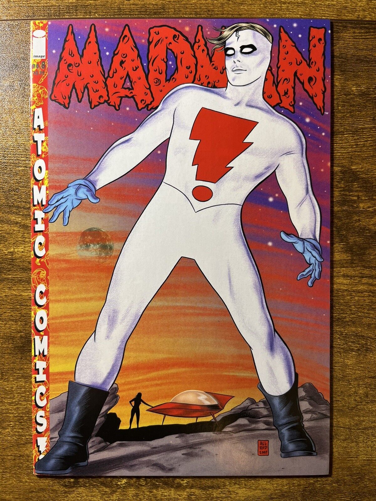 MADMAN ATOMIC COMICS 8 MICHAEL ALDRED COVER IMAGE COMICS 2008