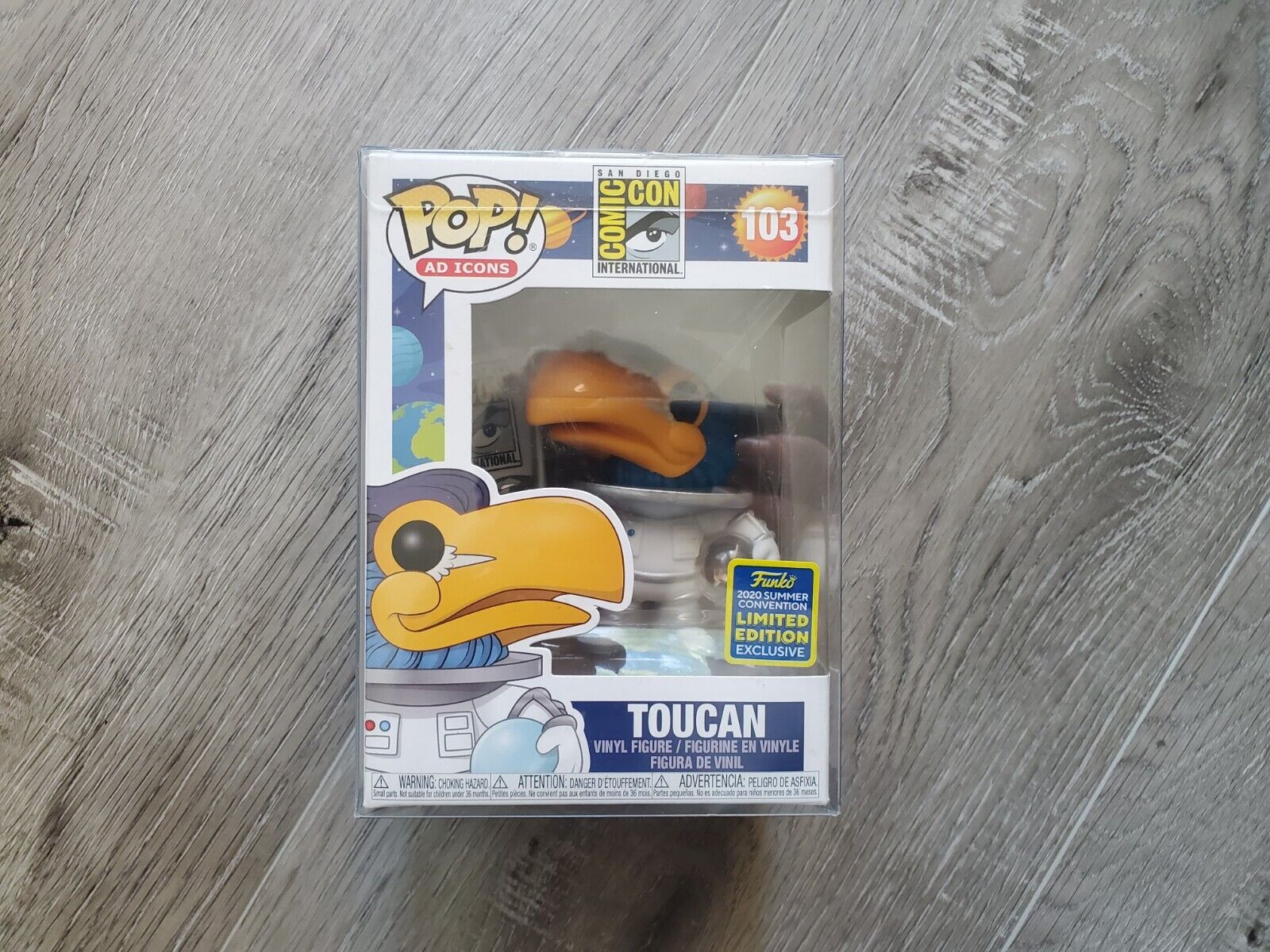 Funko POP Ad Icons: SDCC - Toucan #103 2020 SDCC Shared Exclusive