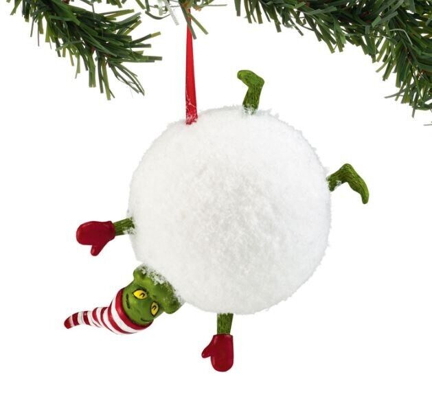 Dept 56 - Grinch - Snowball - Hanging Ornament - 4044999