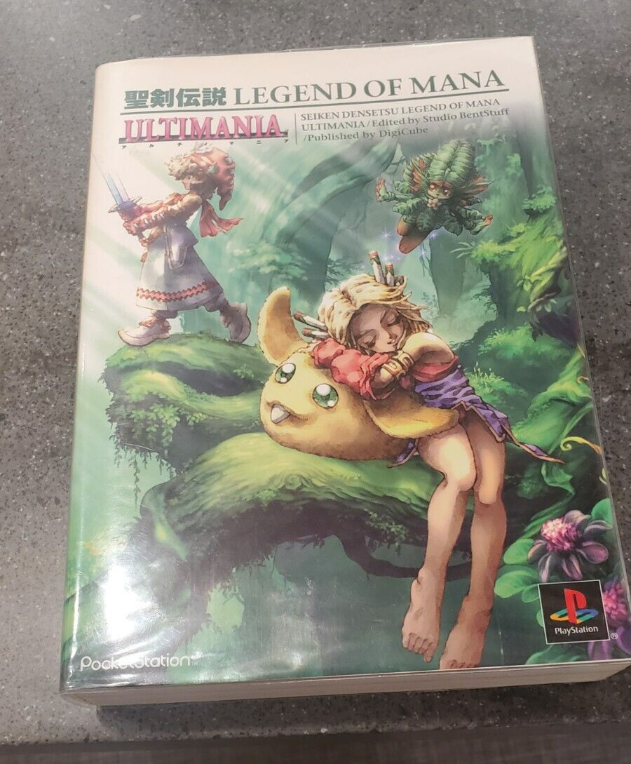 Legend of Mana Seiken Densetsu Ultimania Book published by Digicube