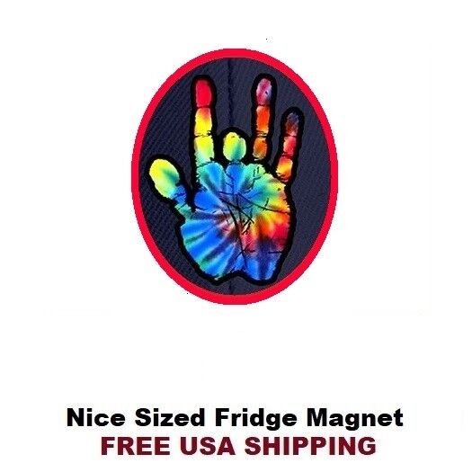 218 - Nice Grateful Dead Jerry Garcia The Hand Refrigerator Fridge Magnet