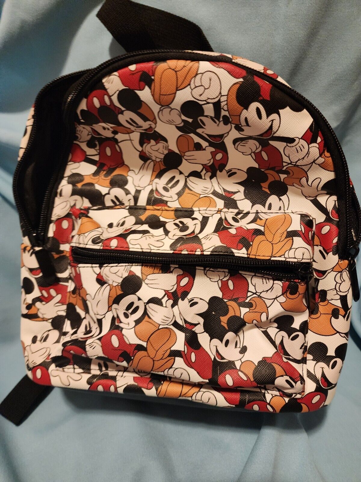 NWT BioWorld Disney Mickey Mouse Mini Backpack,All-Over Pattern Disney Accessory