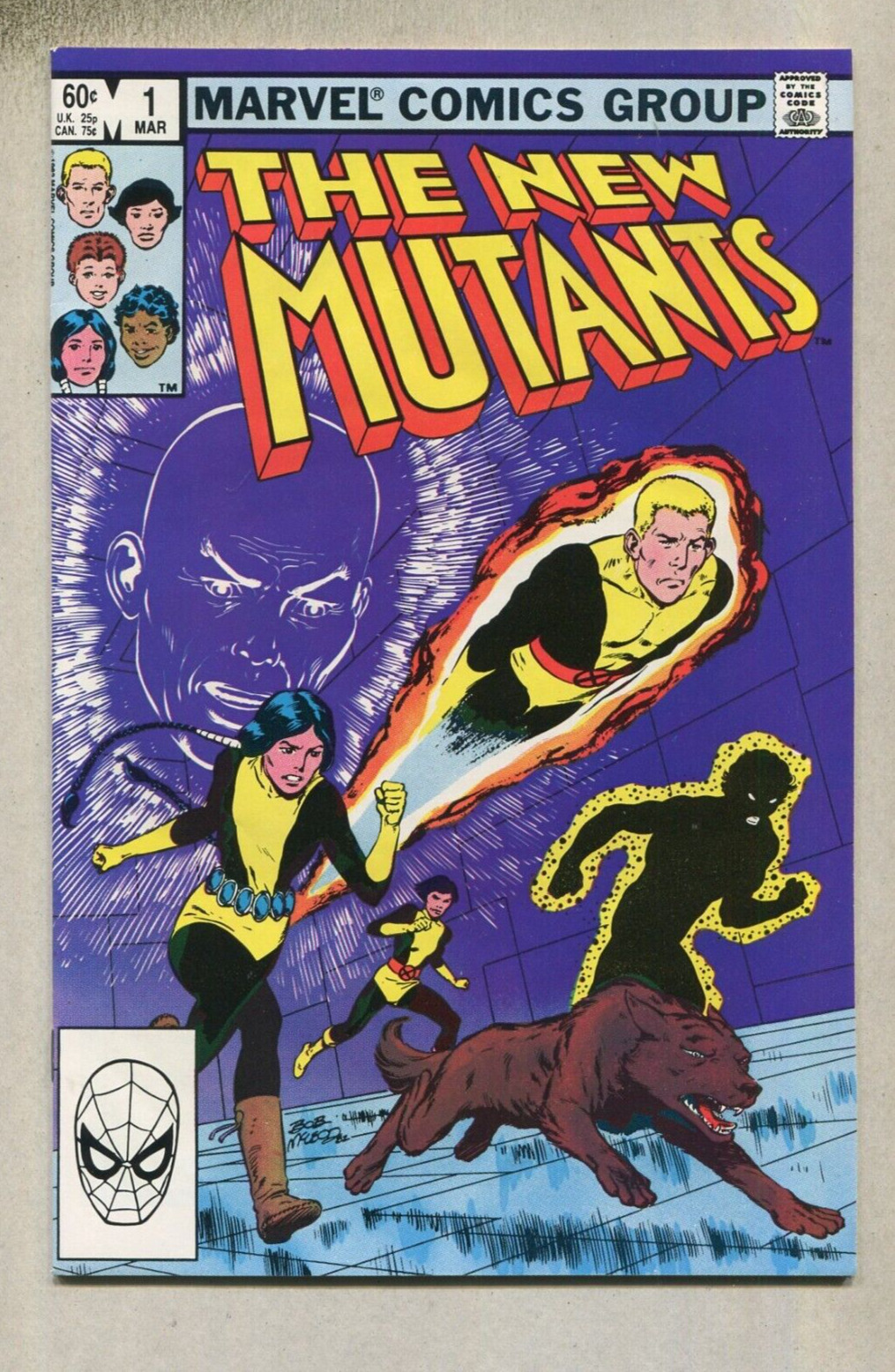 The New Mutants: # 1 NM  Marvel  Comics CBX 1J