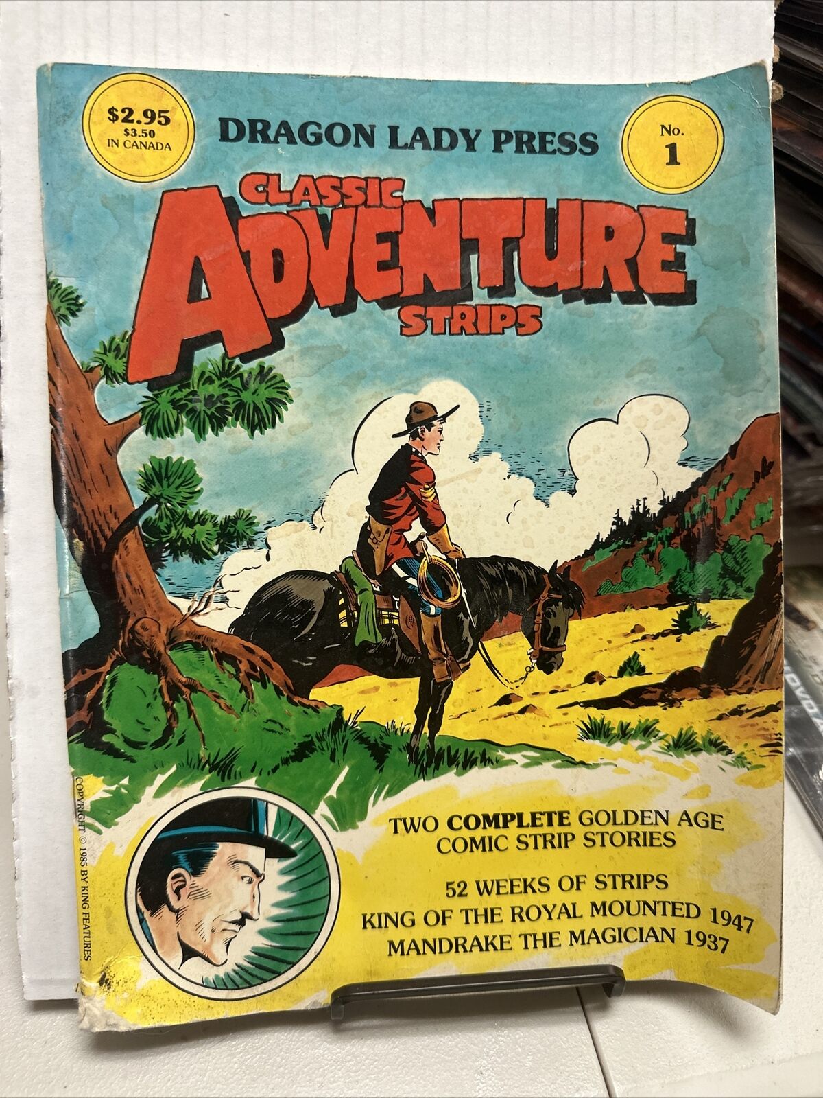 Classic Adventure Strips #1 Dragon Lady Press 1985