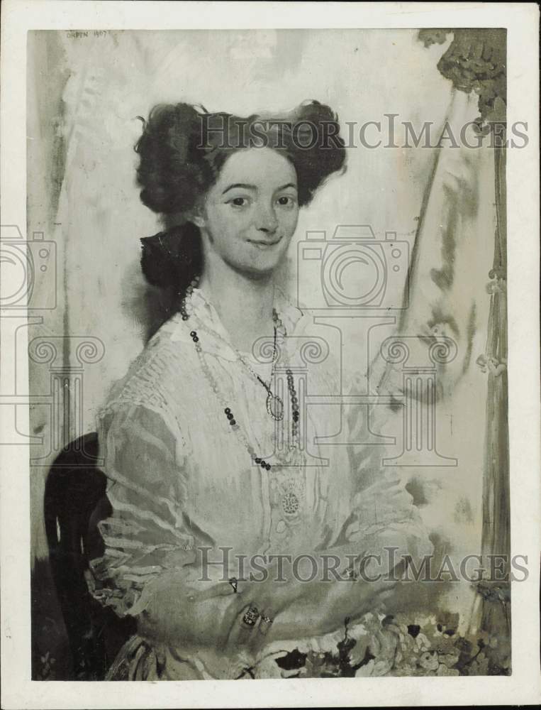 1916 Press Photo Grace Gifford who married Joseph Plunkett. - nei52176