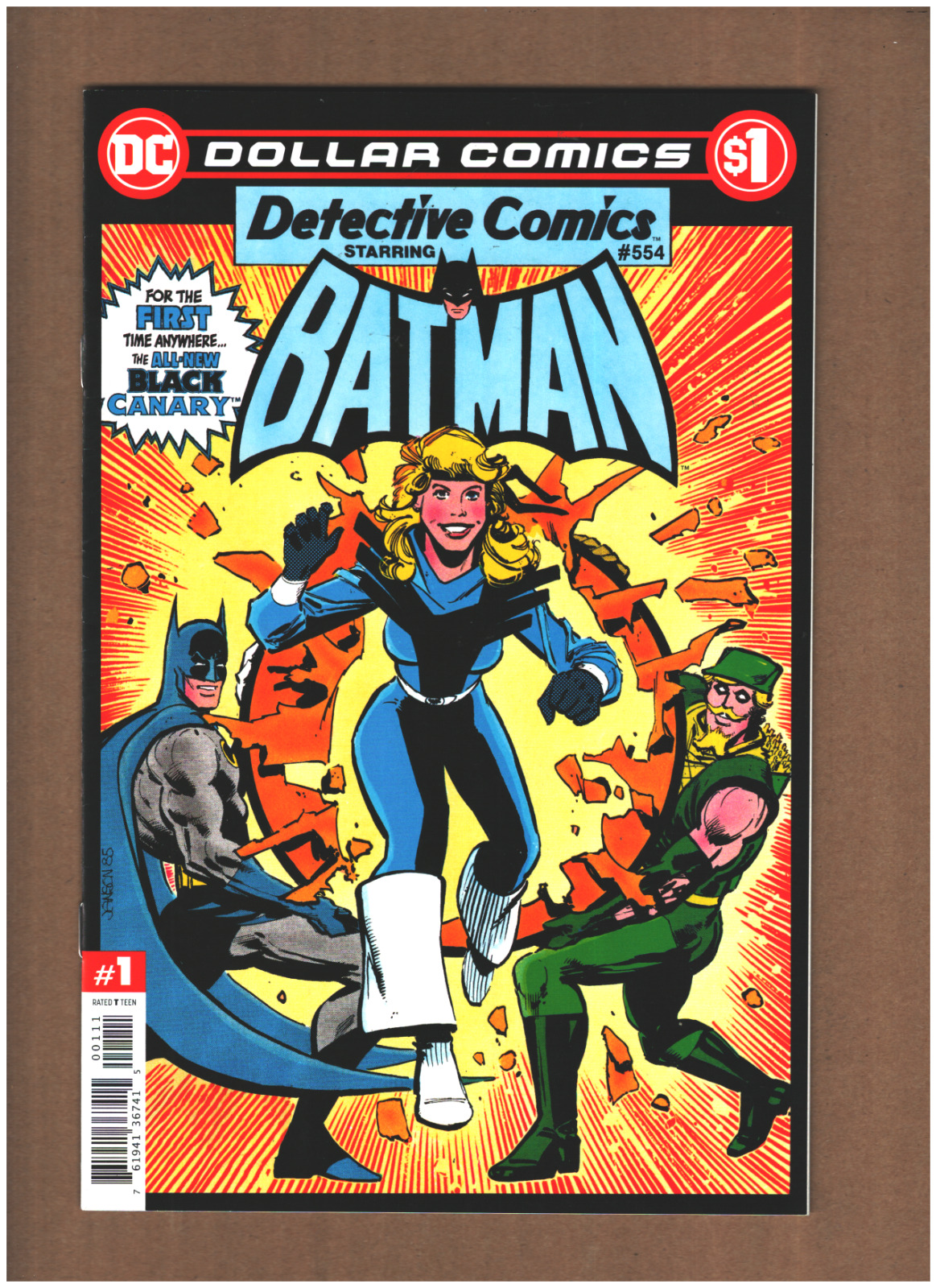Dollar Comics: Detective Comics #554 DC Comics 2020 BATMAN BLACK CANARY NM- 9.2
