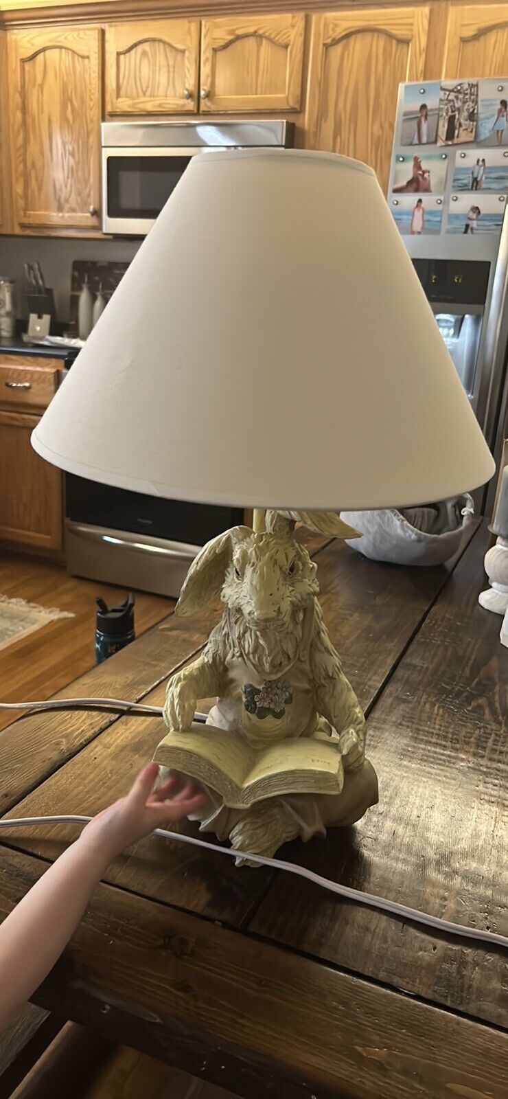 chrisdon bunny rabbit lamp