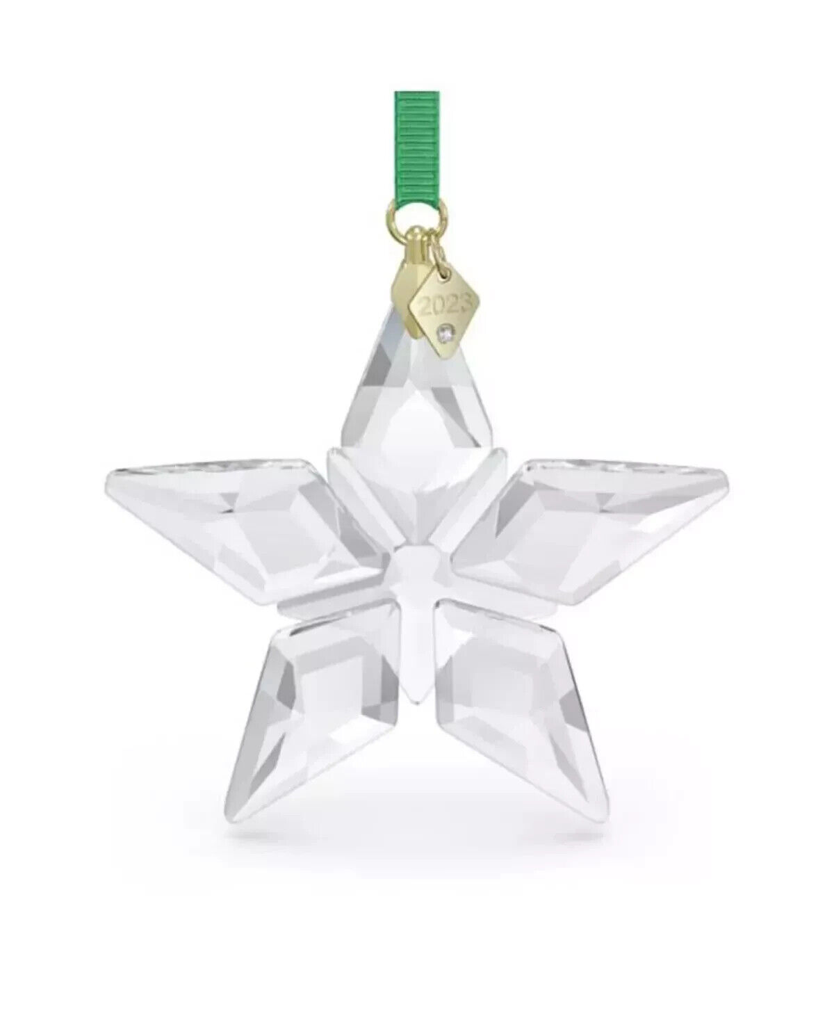 Swarovski 2023 Annual Large Crystal Christmas Ornament Star 5636253