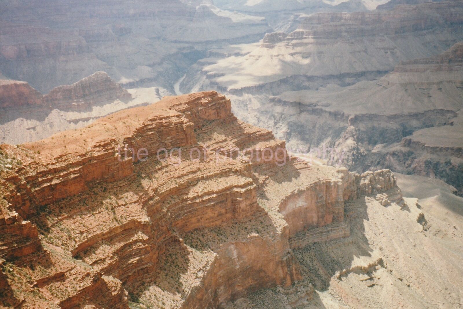 Grand Canyon FOUND PHOTOGRAPH Color  Original VINTAGE 93 6 U