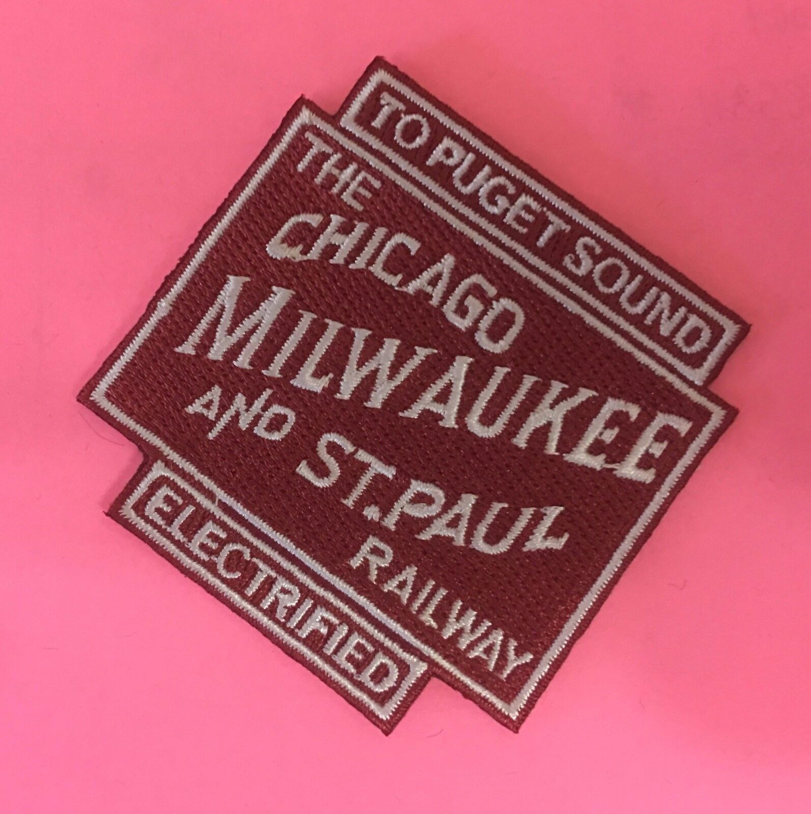 Patch- CHICAGO MILWAUKEE & ST PAUL RAILWAY  (CM&SP)  - NEW #22358