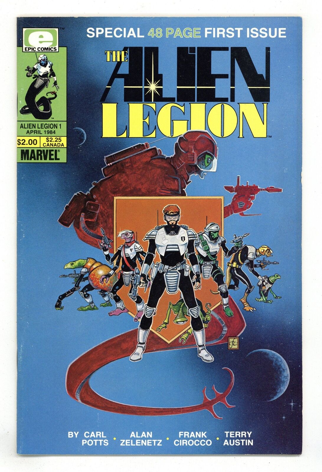 Alien Legion #1 FN+ 6.5 1984