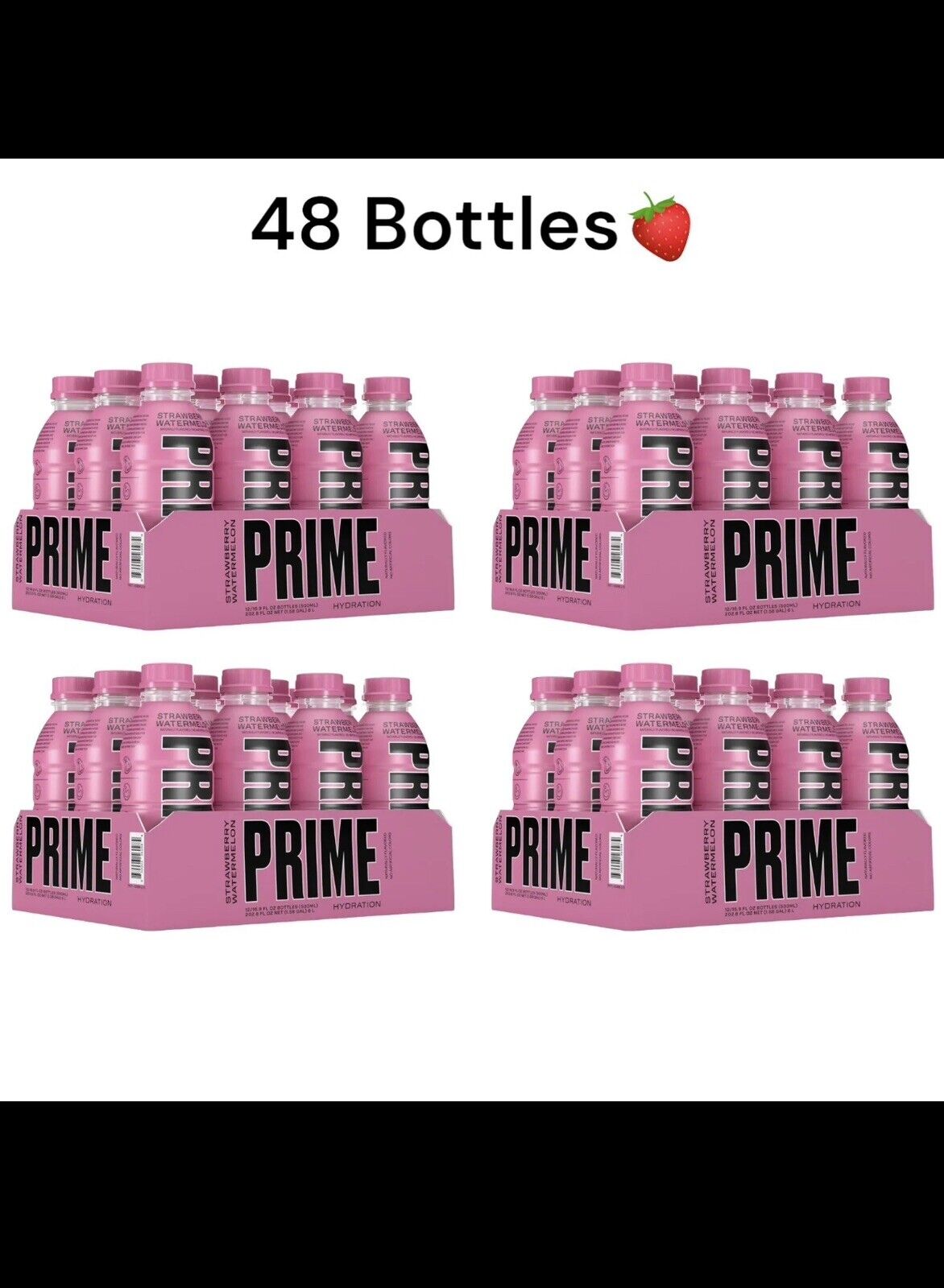 Prime Hydration Drinks 12 Pack 16.9oz Bottles Bulk Deal By Logan Paul x KSI🍓