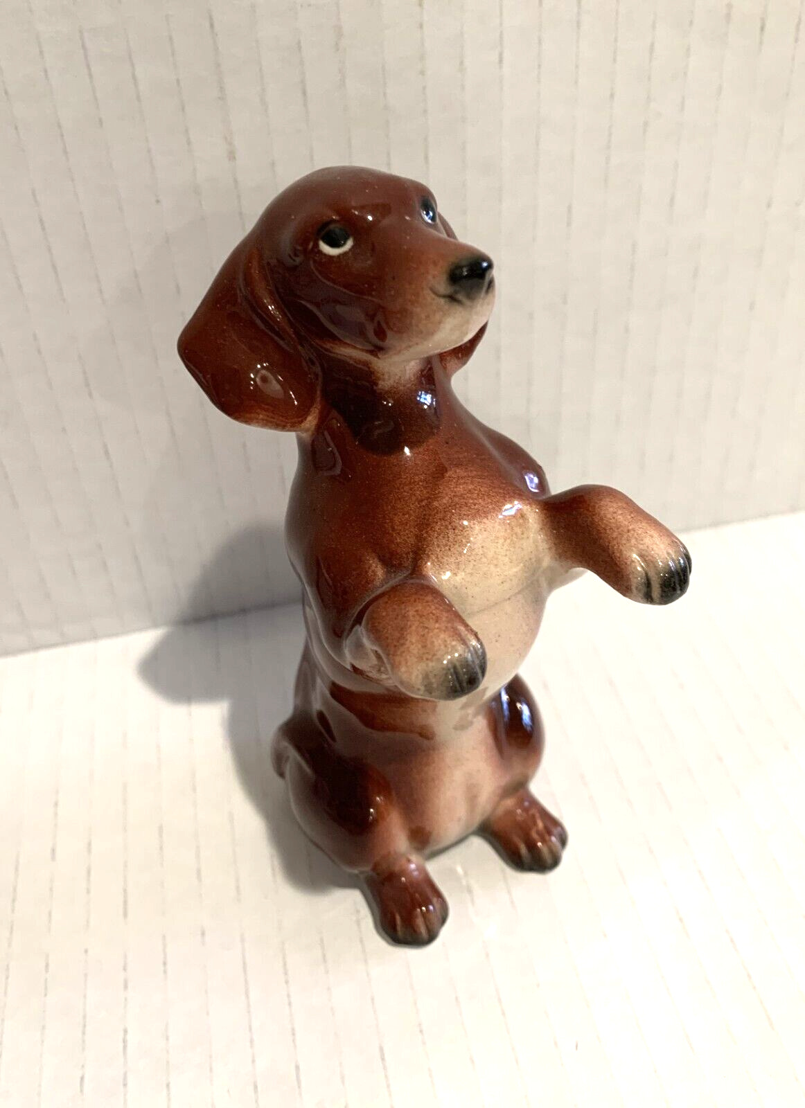 Vintage Dachshund Dog Figurine Doxie Wiener Dog Mothers Day Gift 