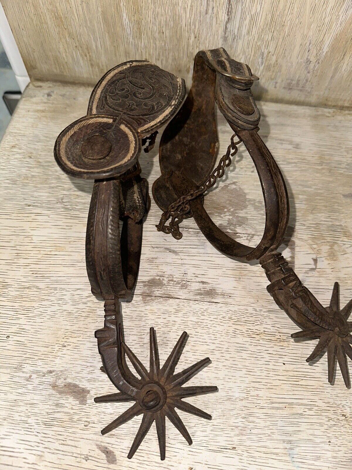 Antique Mexican Spurs  (Spanish Colonial)?