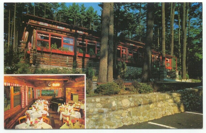Lake George NY The Bavarian House Restaurant Cocktail Lounge Postcard New York