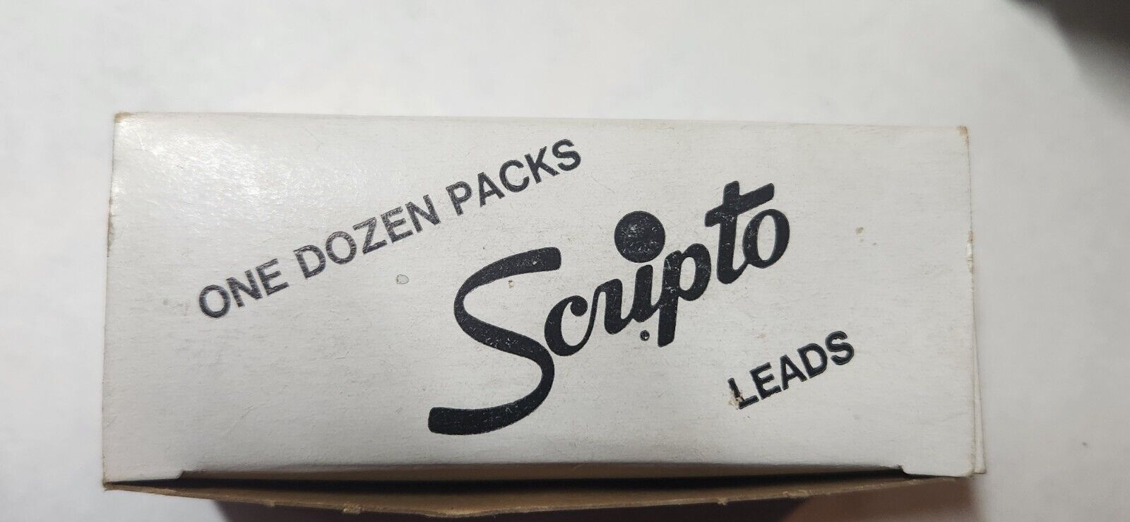 Box of Vintage Scripto Pencil Leads E520 - 1.1mm by 102- 12 tubes / 6 per - Blue