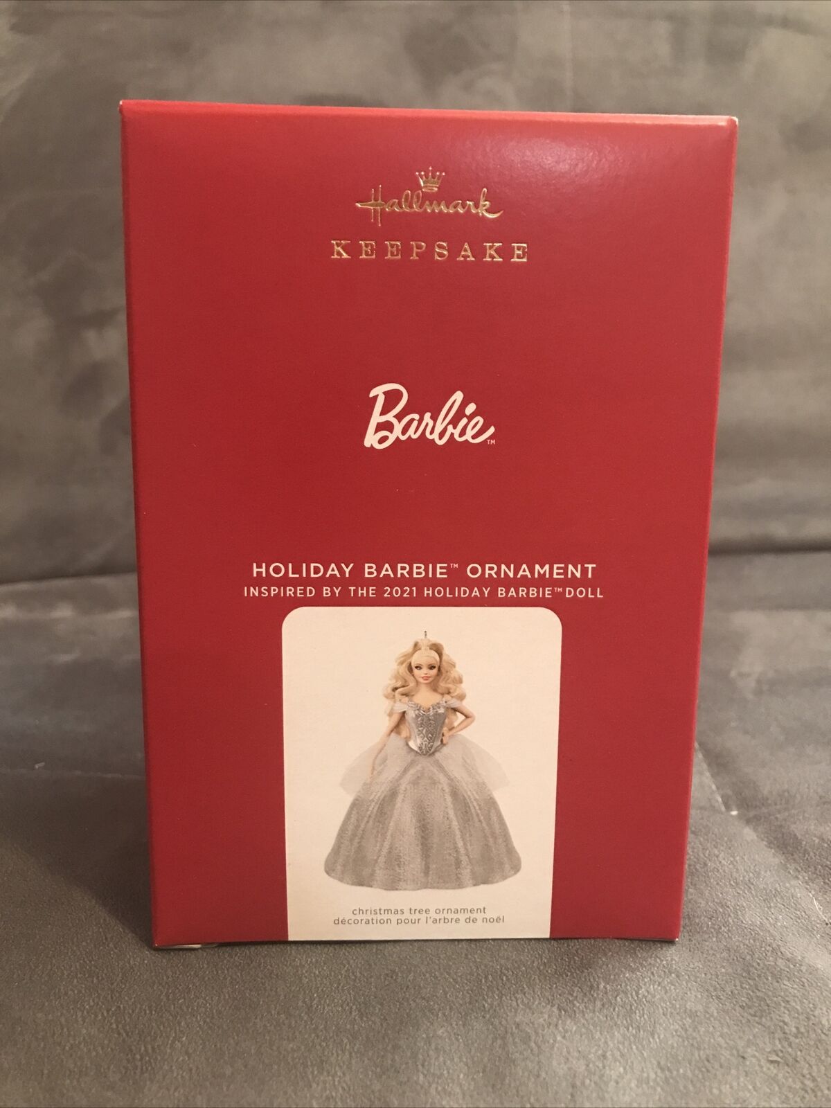 2021 Hallmark Holiday Barbie Doll Christmas Keepsake Ornament BRAND NEW