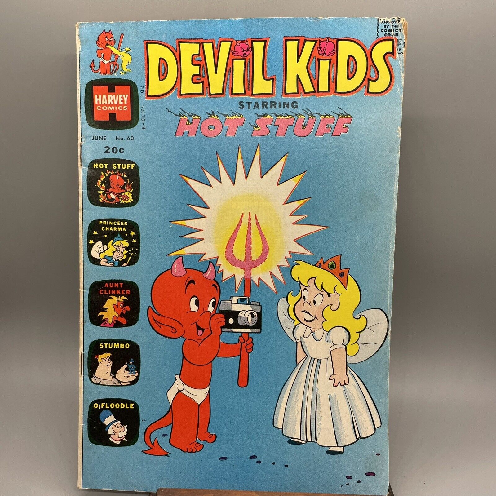 DEVIL KIDS  STARRING HOT STUFF JUNE 73 #60 PRINCESS CHARMA GOOD + FAST SHIPPING