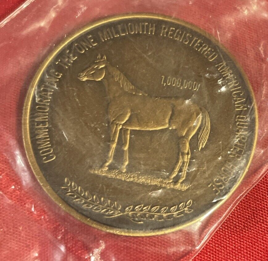 American Quarter Horse Association (AQHA) Commemorative Coin 1940-1974 Perfect