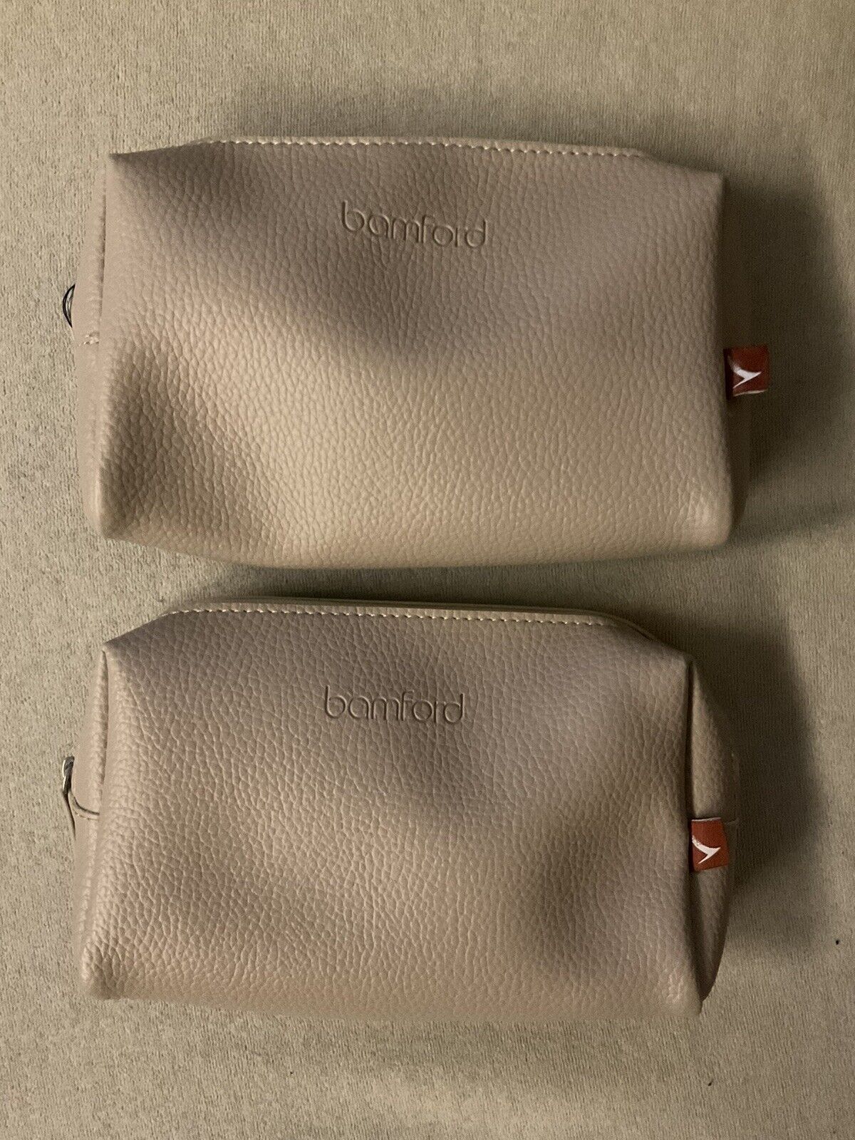 New Cathay Pacific Business Class Empty Pouch Bamford (Vegan leather) Set Of 2