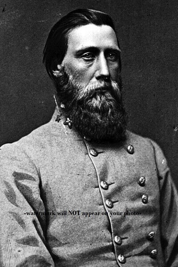 Confederate General John Bell Hood PHOTO Civil War Under Robert E. Lee