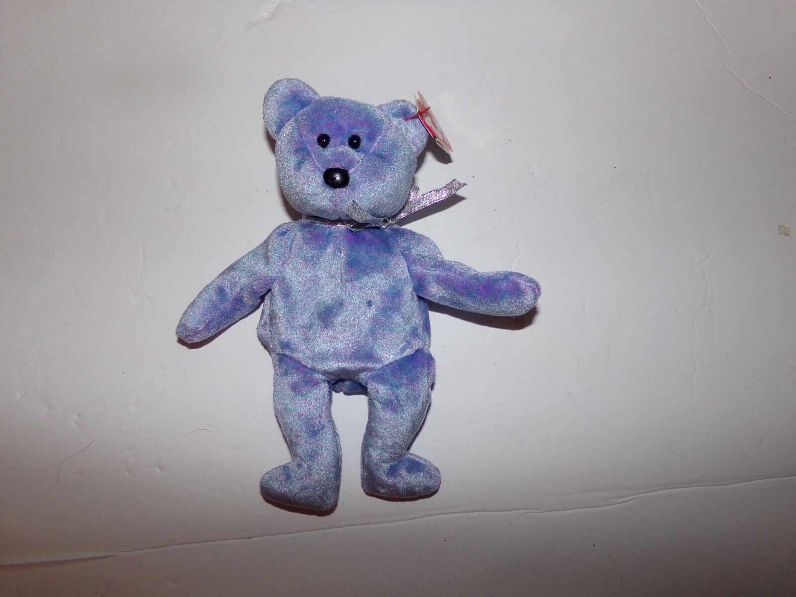 March 9, 1999 Ty Original Beanie Babies Blue Clubby II Bear PE w/Tags (8 inches)