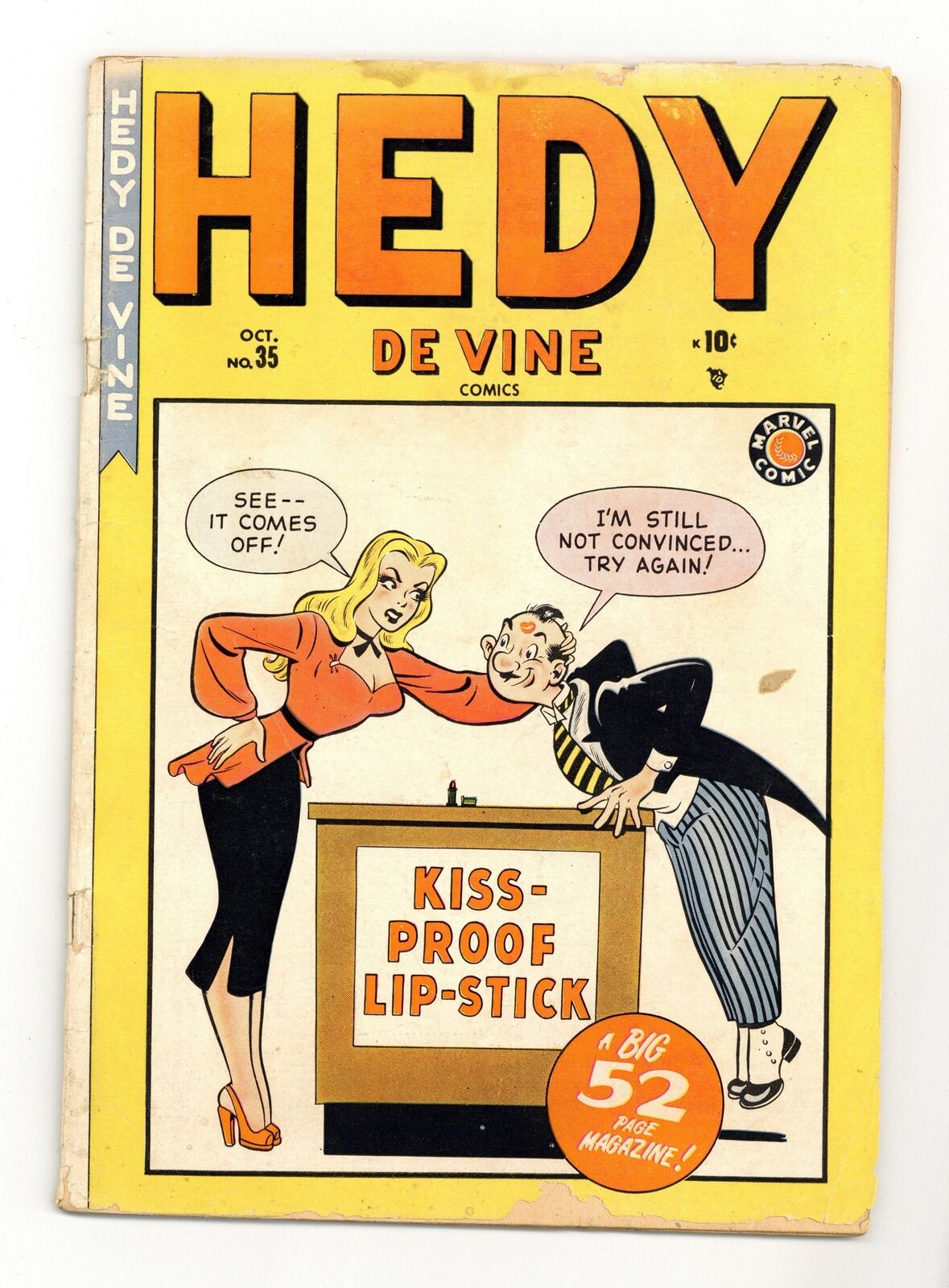 Hedy De Vine Comics #35 GD/VG 3.0 1949