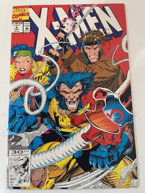 X-Men #4 Marvel comics  1st appearance of Omega Red Very Good