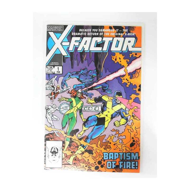X-Factor (1986 series) #1 in Near Mint minus condition. Marvel comics [w&