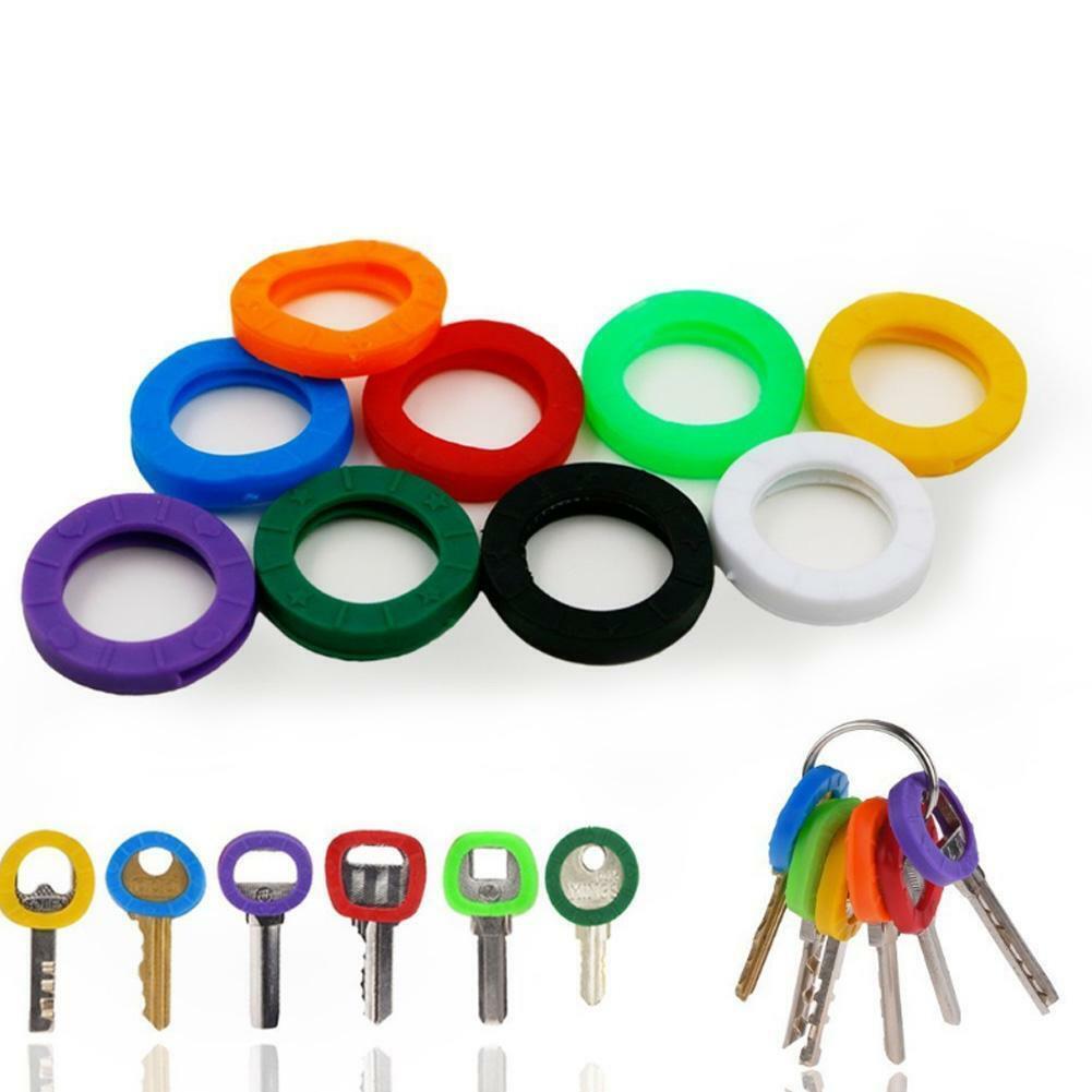 Mutli-color Hollow Silicone Key Cap Covers Topper Keyring Bly With --us