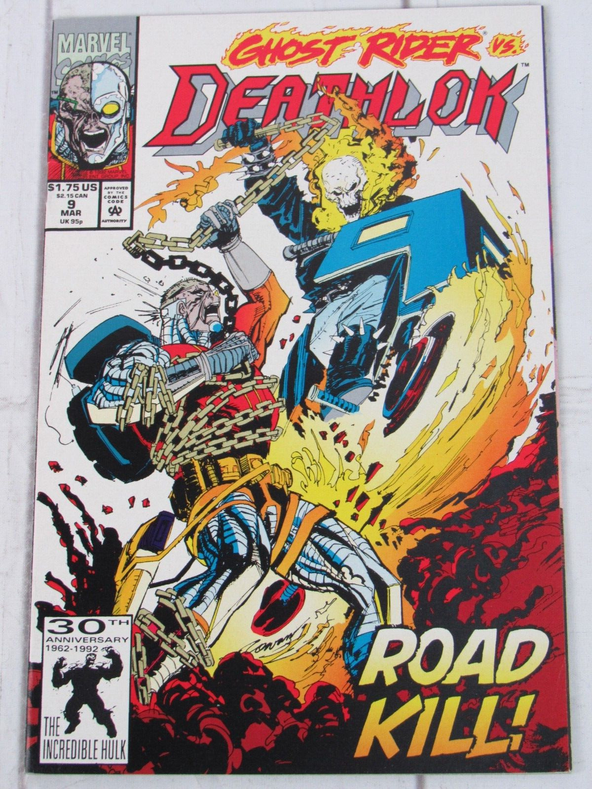Deathlok #9 Mar. 1992 Marvel Comics