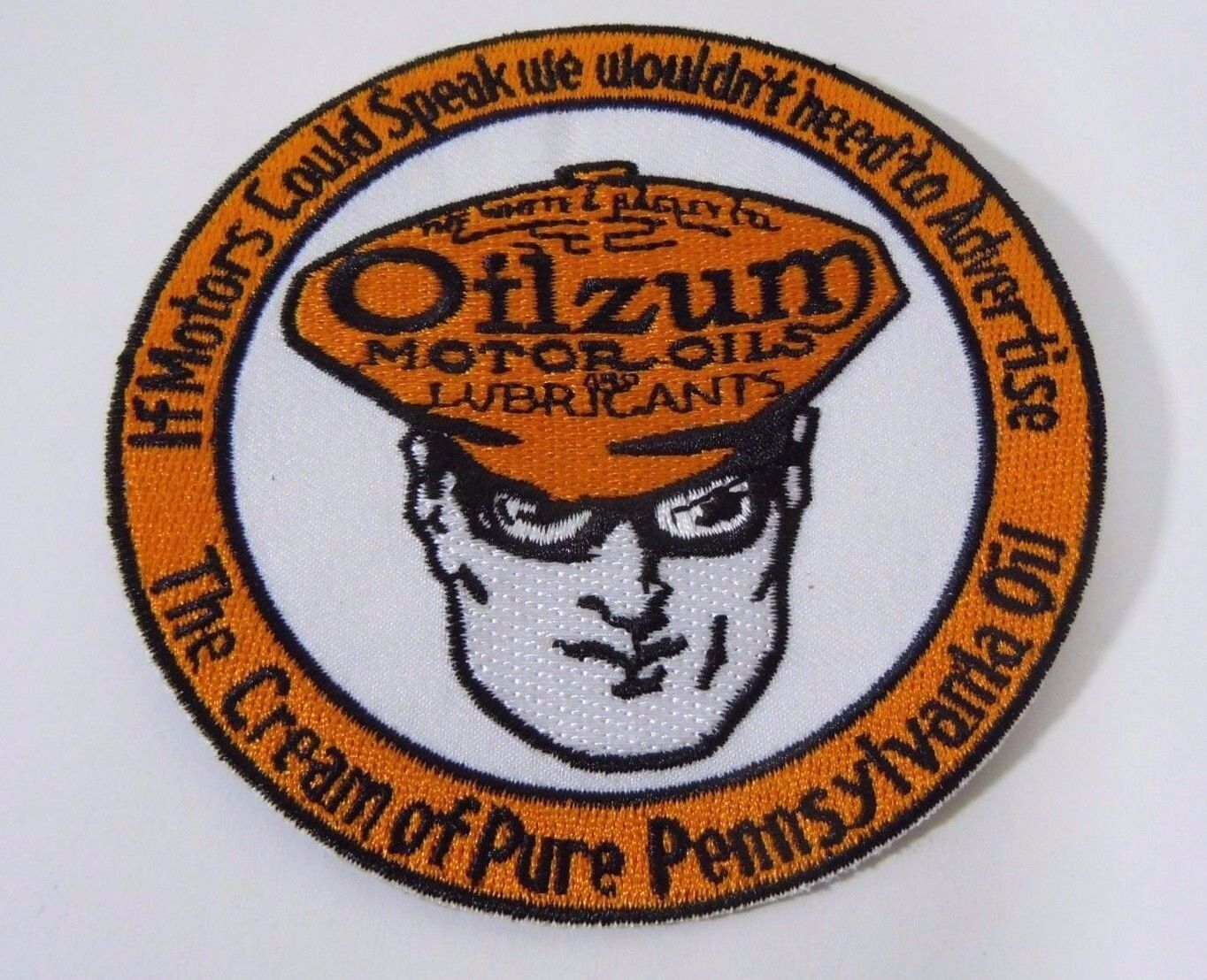 OILZUM Motor Oil Embroidered Iron On Uniform-Jacket Patch 3.5\