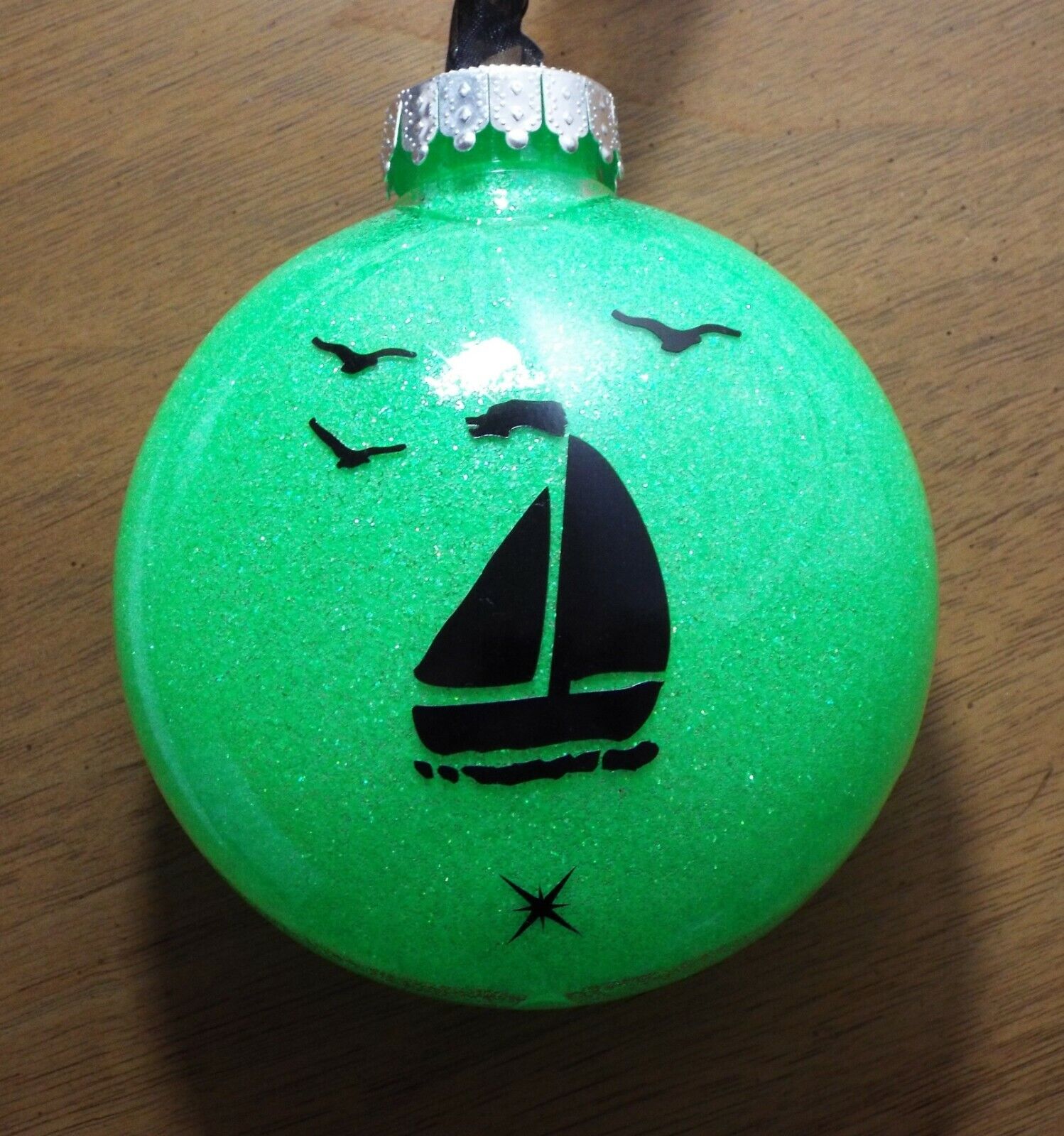 Sailboat Sailing Nautical Ornament Decoration Shatterproof