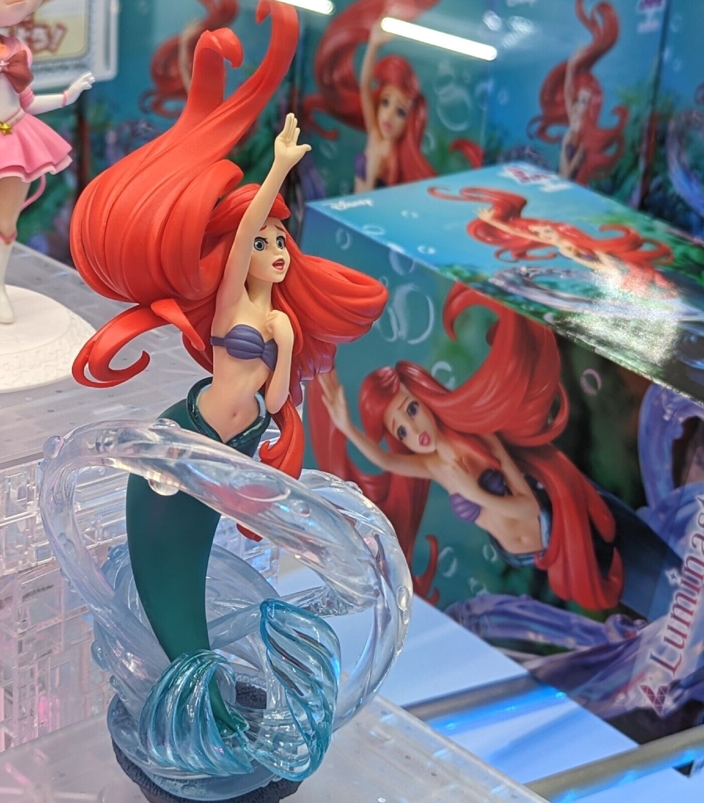 Disney Little Mermaid Ariel Figure Luminasta SEGA Prize 7