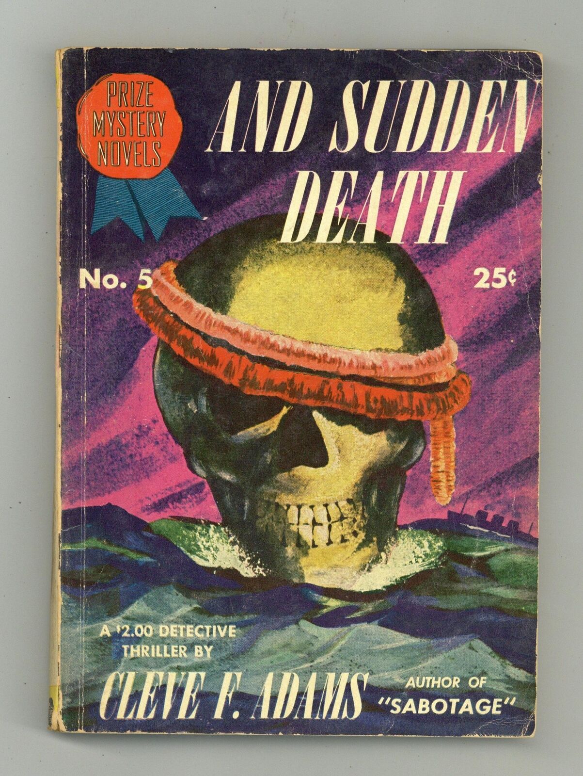 Prize Mystery Novels Digest #5 VG 4.0 1943 Low Grade
