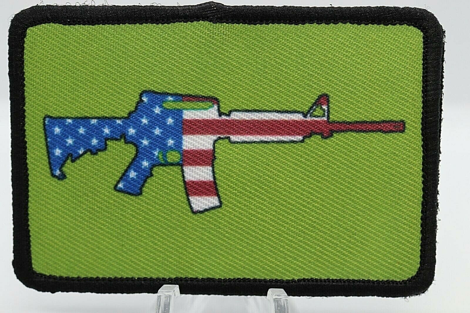 AR-15 Flag patch 2\
