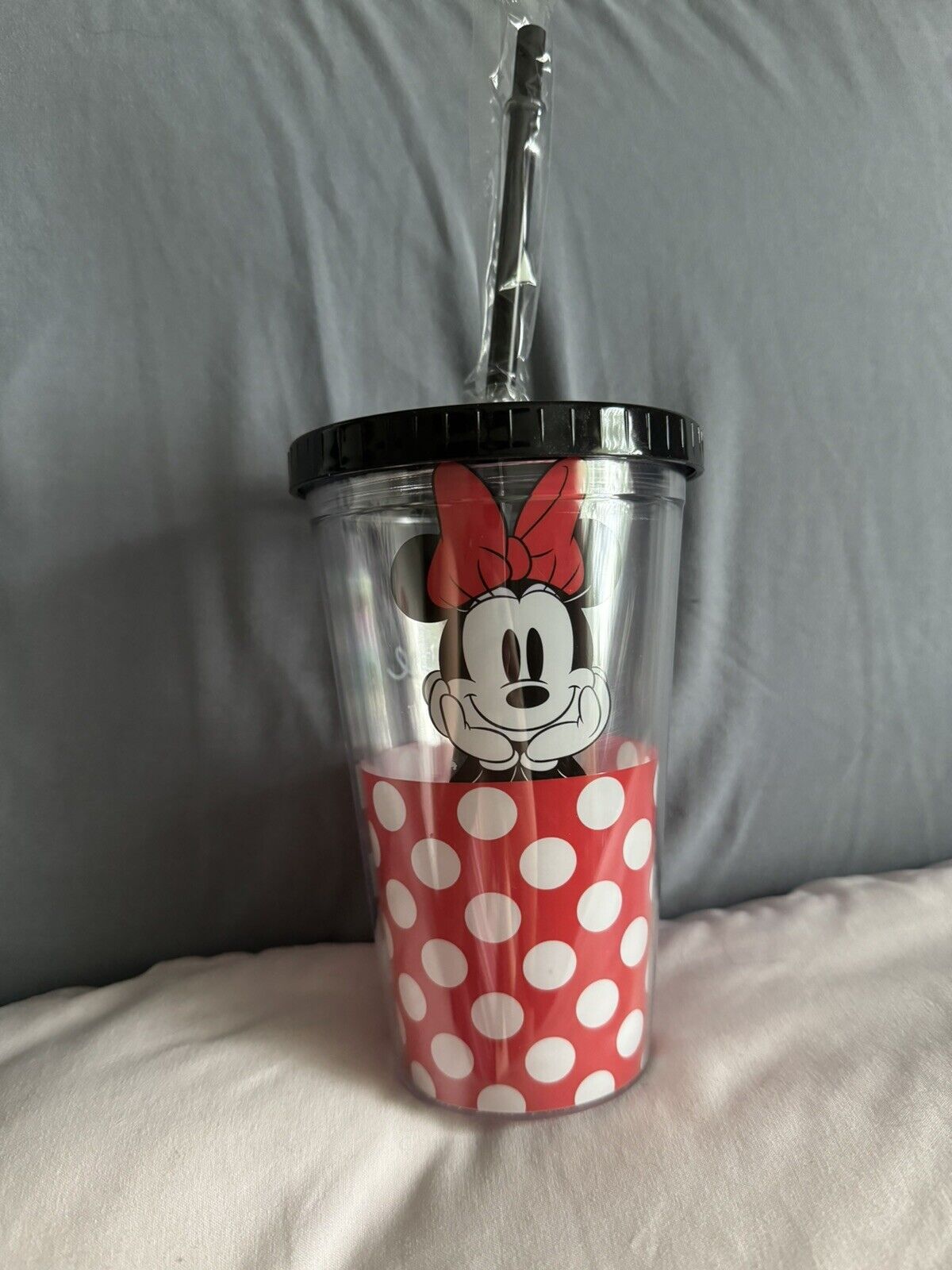 Disney Minnie Mouse Acrylic Travel Cup 16oz. [WAA0NQSDSY]